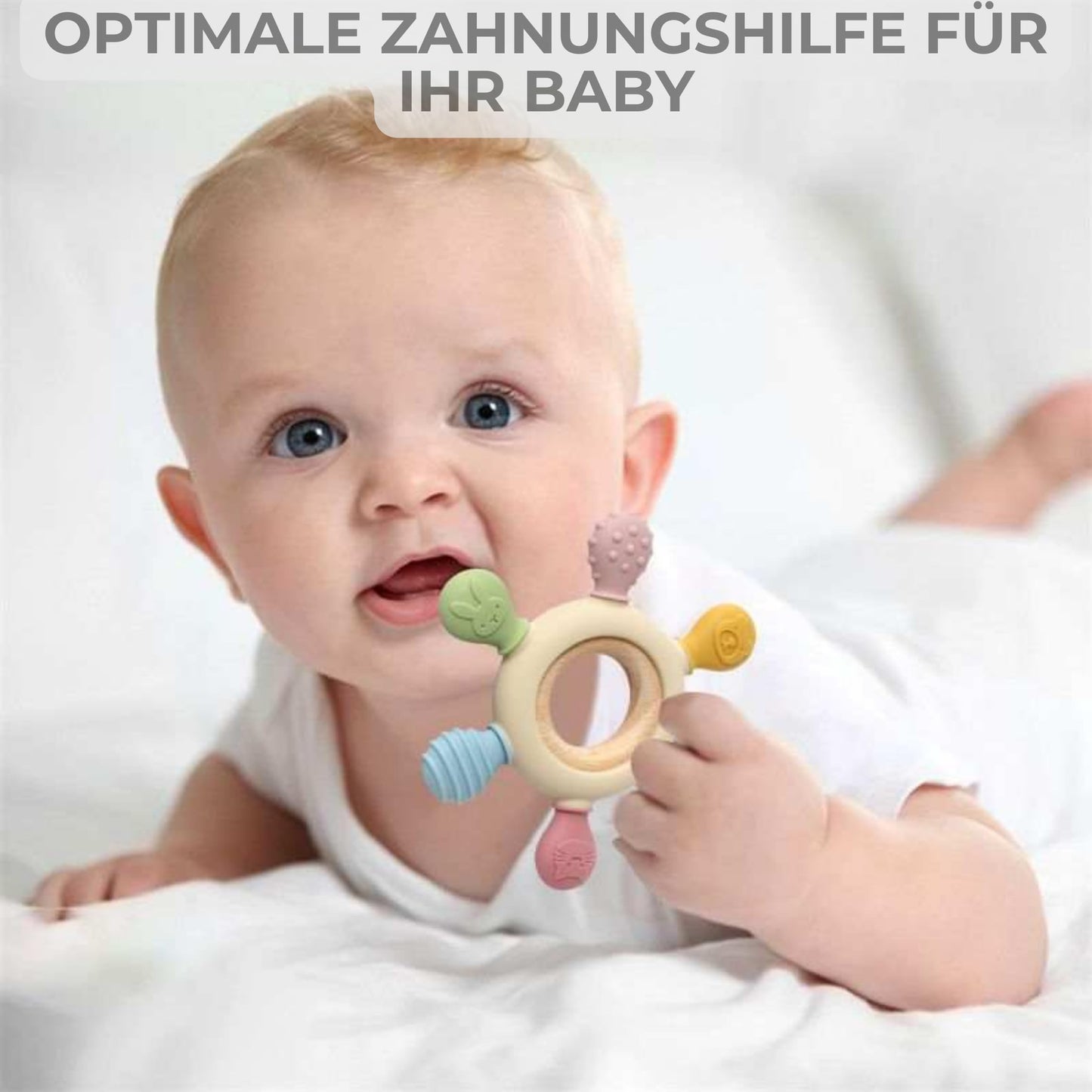 Baby Teething Ring – Teething Toy – Teething Aid – Teething Ring