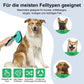 Hundebürste für Hunde und Katzen, selbstreinigend, Katzenbürste für Unterwolle und loses Fell