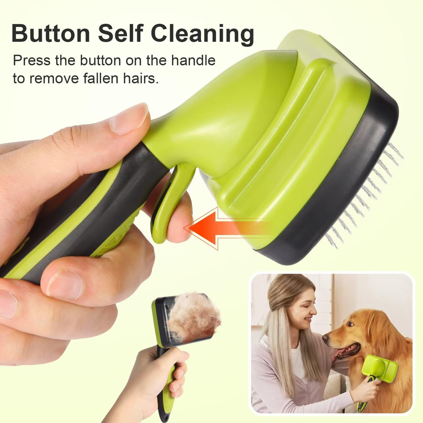 3 Stück Haustier Hundebürste Katzenbürste Hundebürste Doppelseitige