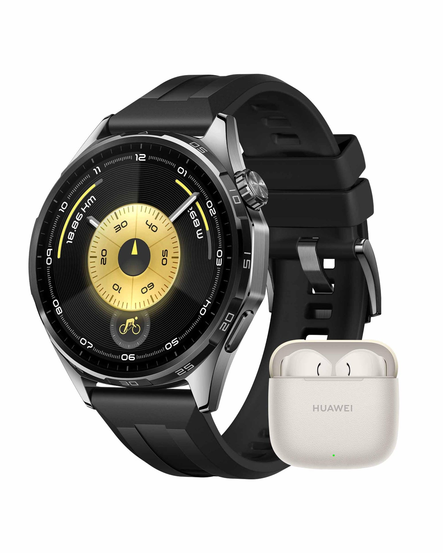 HUAWEI Watch GT 6 Pro Smartwatch, GPS, ECG, 1.47 Inch AMOLED Display, Up to 21 Days Battery, Comprehensive Bicycle Features, 100+ Sports Modes, Compatible with Android & iOS