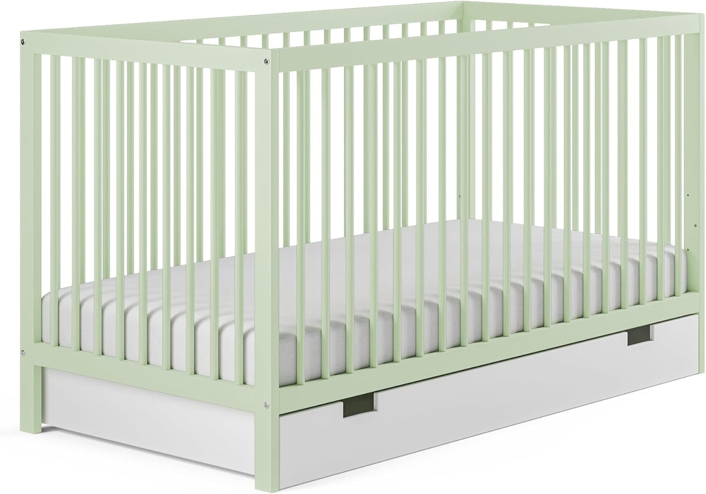 Kids Collective Baby Cot Bed 60x120 | 70x140 cm Height Adjustable
