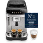 De'Longhi Fully Automatic Coffee Machine with LatteCrema Milk System, 7 Direct Selection Buttons for Cappuccino, Espresso