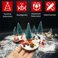 Small Christmas Tree Decoration for Table Decoration, DIY, Shop Window Figures 10/16/22 cm