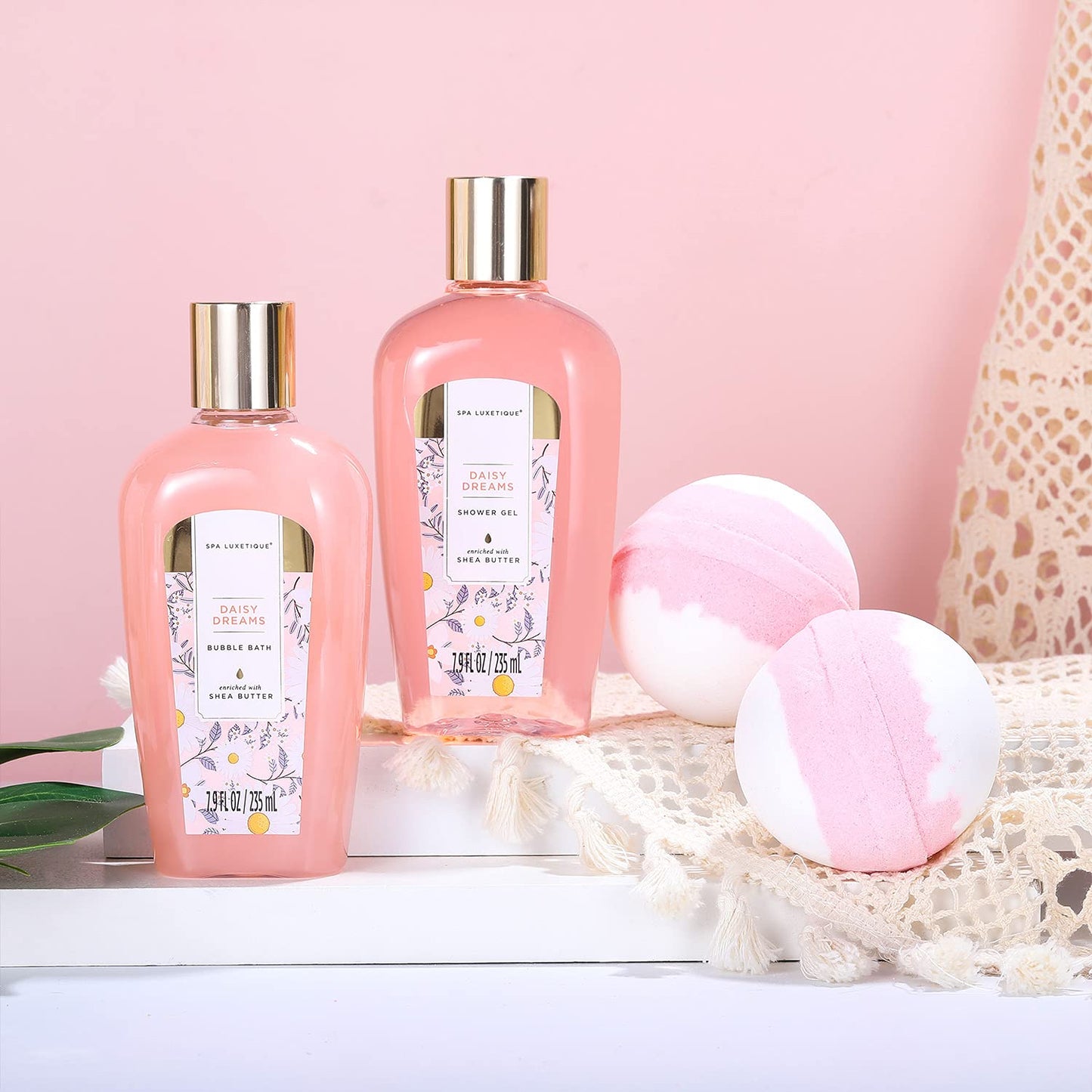 Bath Gift Set, Spa Luxury Beauty Set for Her 15-Piece Birthday Gift, Spa Set, Wellness Set for Women, Bath Gifts for Mother's Day, Christmas Gifts for Women