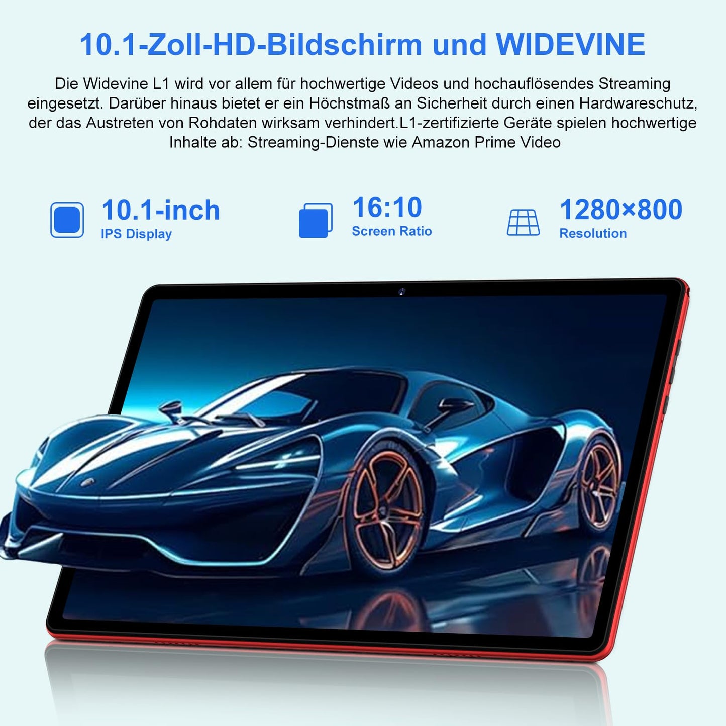Tablet 11 Zoll Android mit, 24GB RAM 256GB ROM TF 1TB, Octa-Core, GMS, 5G WiFi 6, Bluetooth 5.0