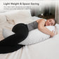Nursing Pillow, Versatile Plus Size Positioning Pillow, Pregnancy Pillow for Baby and Adults, Side Sleeper Pillow with Washable