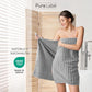 Pure Label 6-Piece Hand Towel Set with Hanging Loops Made of 100% Cotton, Absorbent and Soft, 2 x Bath Towels (70 x 140 cm), 2 x Hand Towels (50 x 100 cm), 2 x Guest Towels (30 x 50 cm),