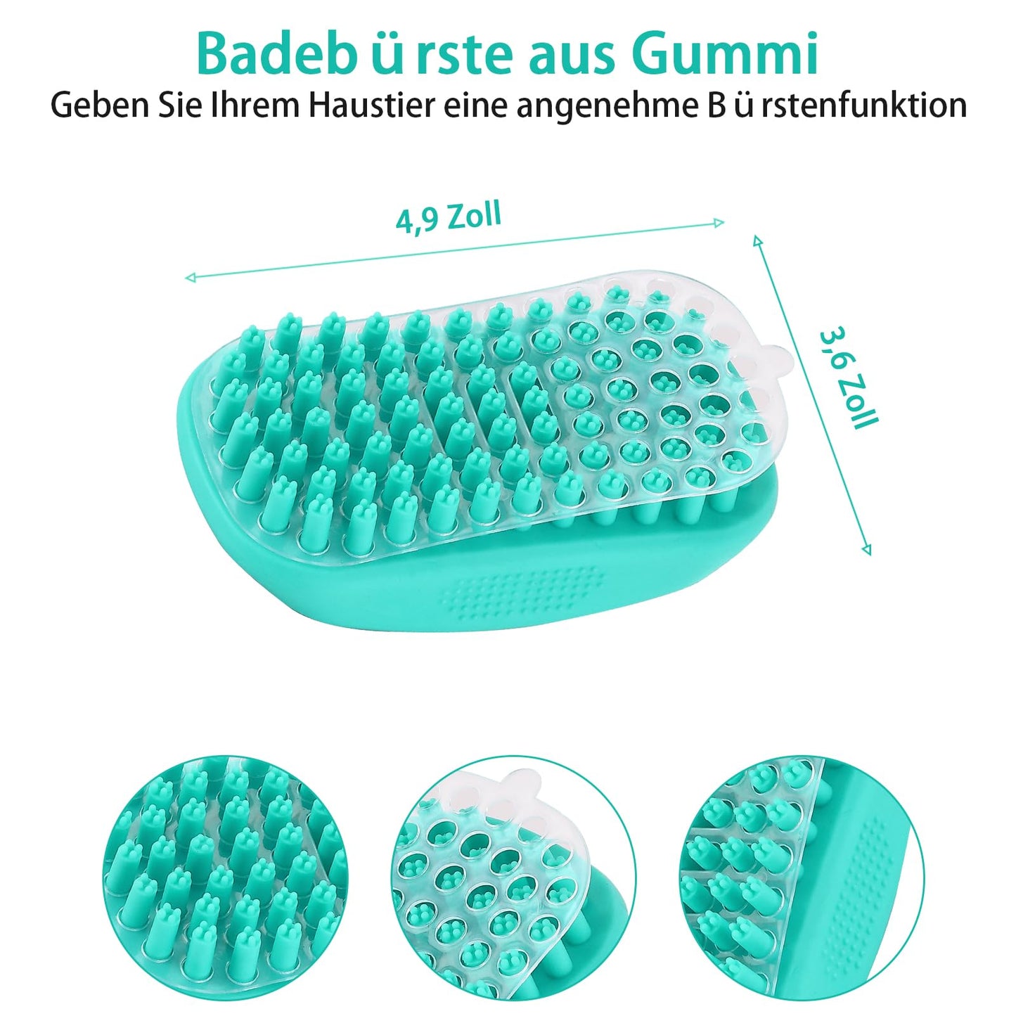 Hundebürste für Hunde und Katzen, selbstreinigend, Katzenbürste für Unterwolle und loses Fell