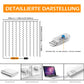 Lichterkette, 3×3m 300 LED Lichtvorhang, 8 Modi LED Lichterkette Vorhang für Innen & Außen, Lichterkette für Outdoor, Zimmer, Party, Balkon deko, Weihnachtsdeko