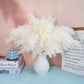 Dried Pampas Grass 60 Pieces Natural Dried Flowers Decoration, Bouquet Reed Flower Decoration for Living Room Bedroom