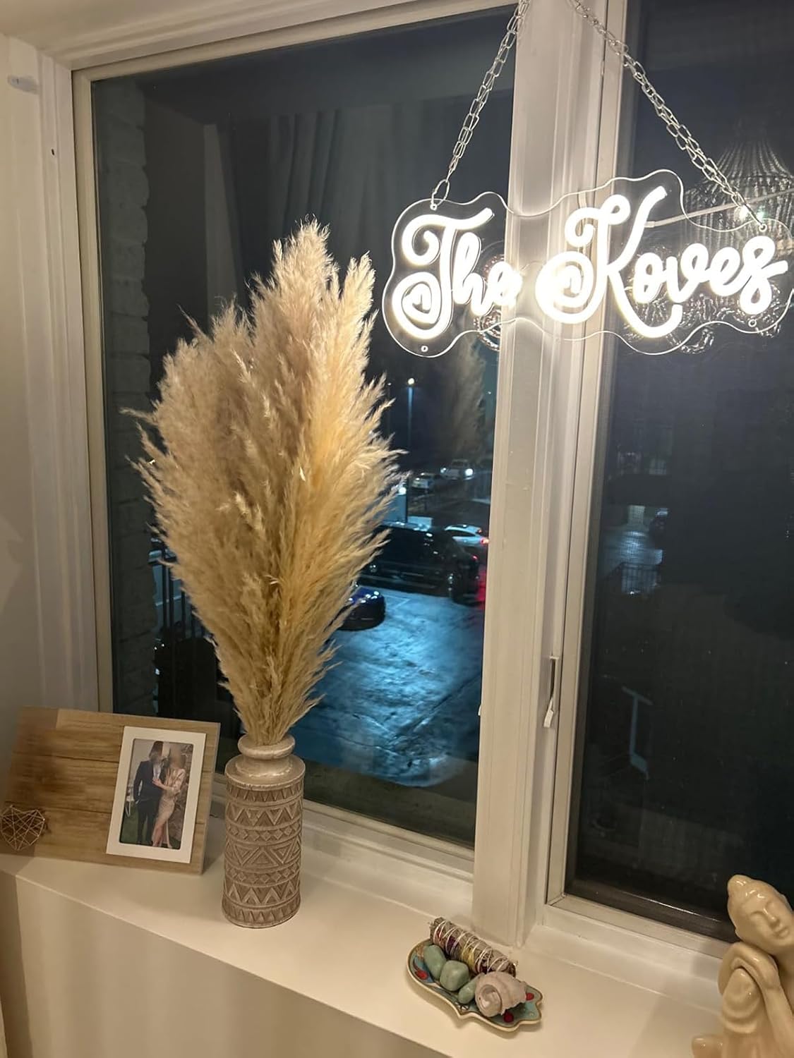 15 Stück 100cm Pampasgras Groß, Natürliche & Flauschige Trockenblumenstrauß Pampasgras XXL, für Boho-Wohnkultur, Wanddekoration, Tisch, Hochzeits, Schlafzimmer