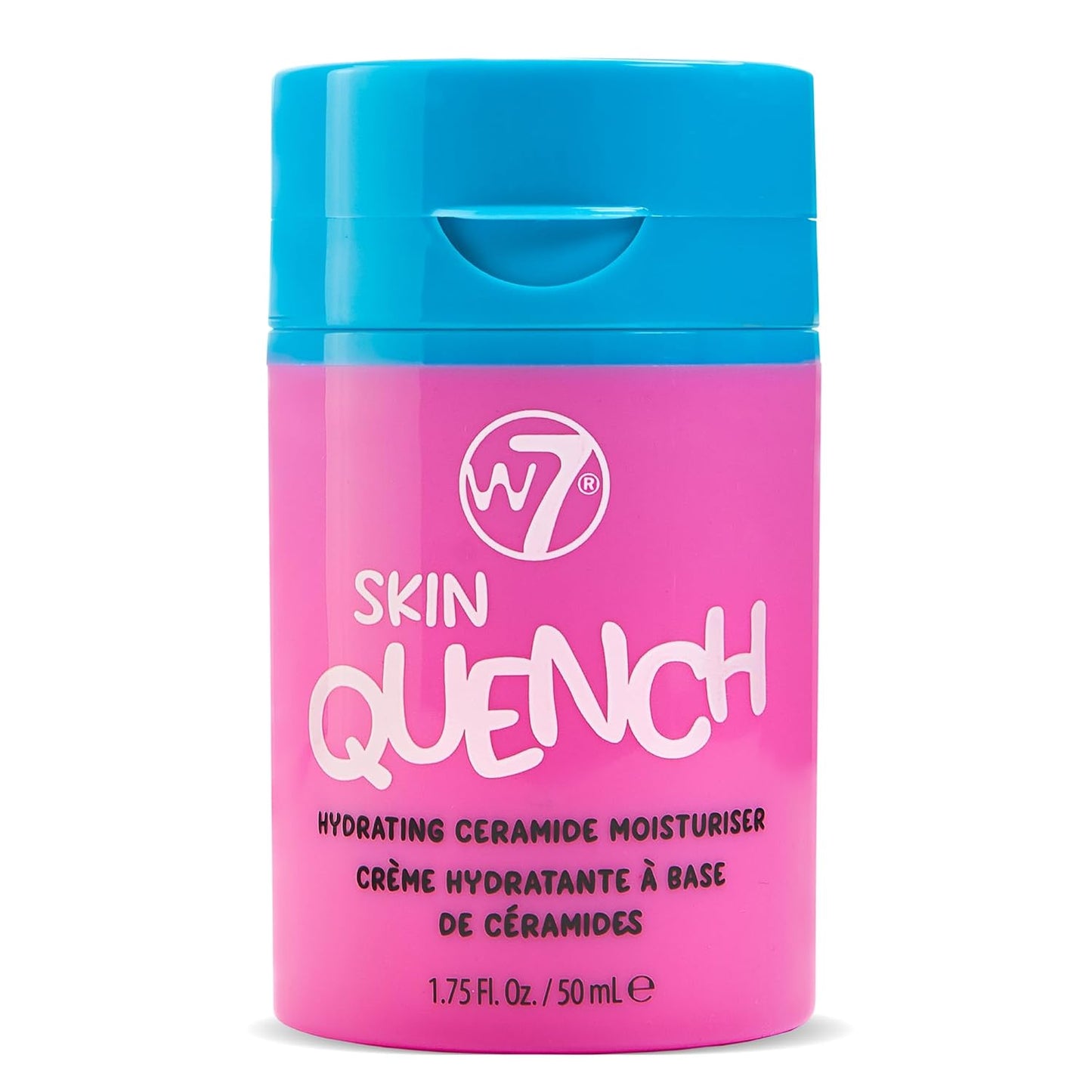 W7 Skin Quench Full Size Skincare Gift Set - Hydrating Bundle with Aloe & Ceramides