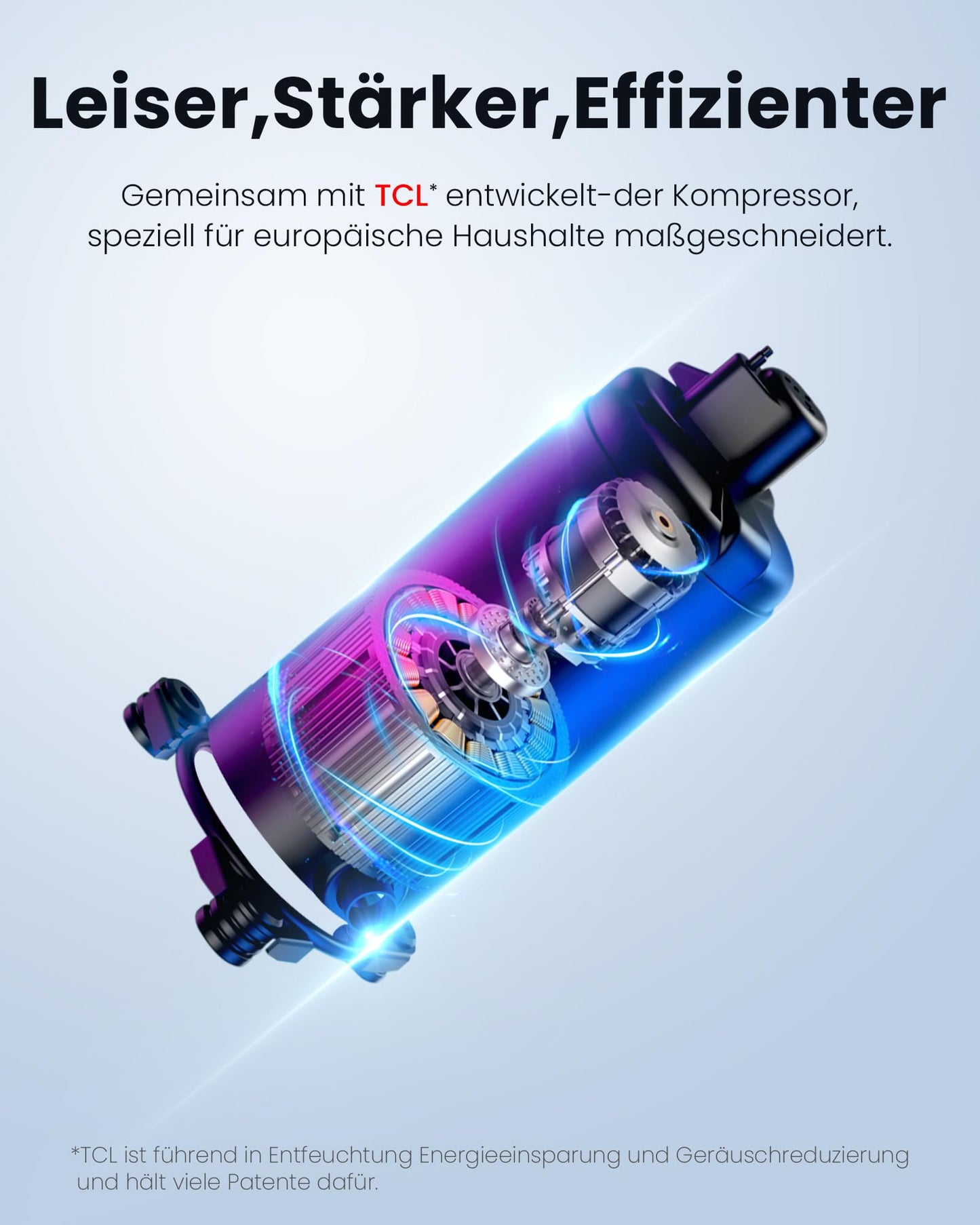 Luftentfeuchter 12L Dehumidifier Electric Cellar 35 dB, Room Dehumidifier