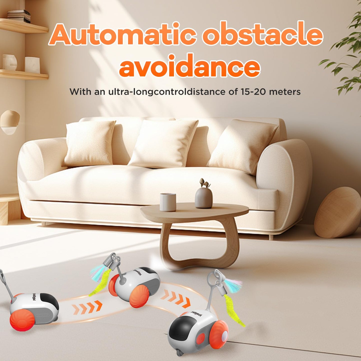 Cat Toy Intelligent Remote Controlled Electric Interactive