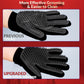 Pet Grooming Glove, Gentle Deshedding Brush - Efficient Pet Hair Remover Glove