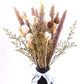 Dried Pampas Grass 60 Pieces Natural Dried Flowers Decoration, Bouquet Reed Flower Decoration for Living Room Bedroom