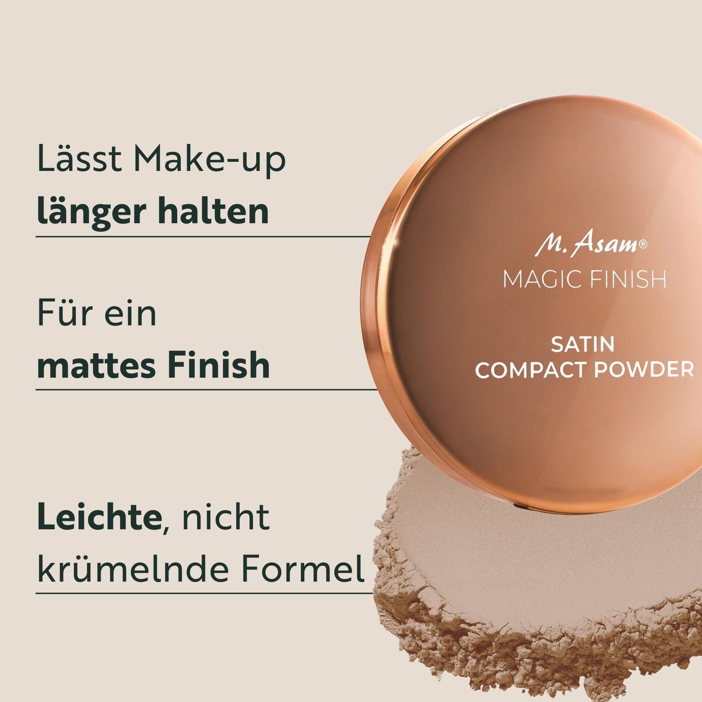Magic Finish Setting Powder Final Touch Bare Skin (15g) - Perfektionierendes Loses Puder Für Perfektes Make Up, Mit Hyaluron