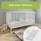 Kids Collective Baby Cot Bed 60x120 | 70x140 cm Height Adjustable