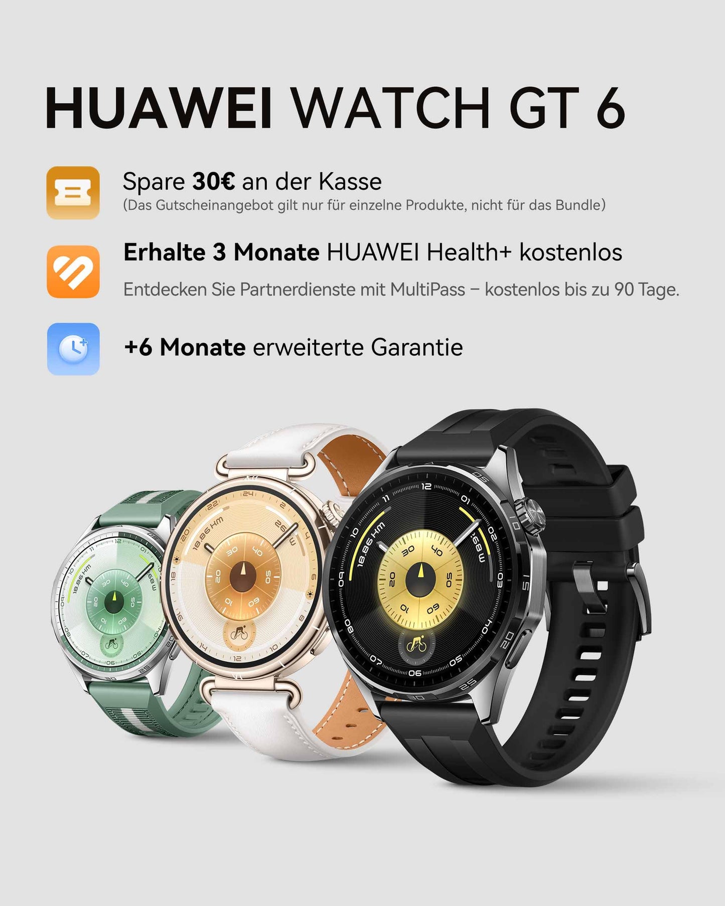 HUAWEI Watch GT 6 Pro Smartwatch, GPS, ECG, 1.47 Inch AMOLED Display, Up to 21 Days Battery, Comprehensive Bicycle Features, 100+ Sports Modes, Compatible with Android & iOS