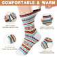 Airabc 5 Pairs of Women's Thermal Socks, Warm Winter Socks, Colourful Cosy and Breathable