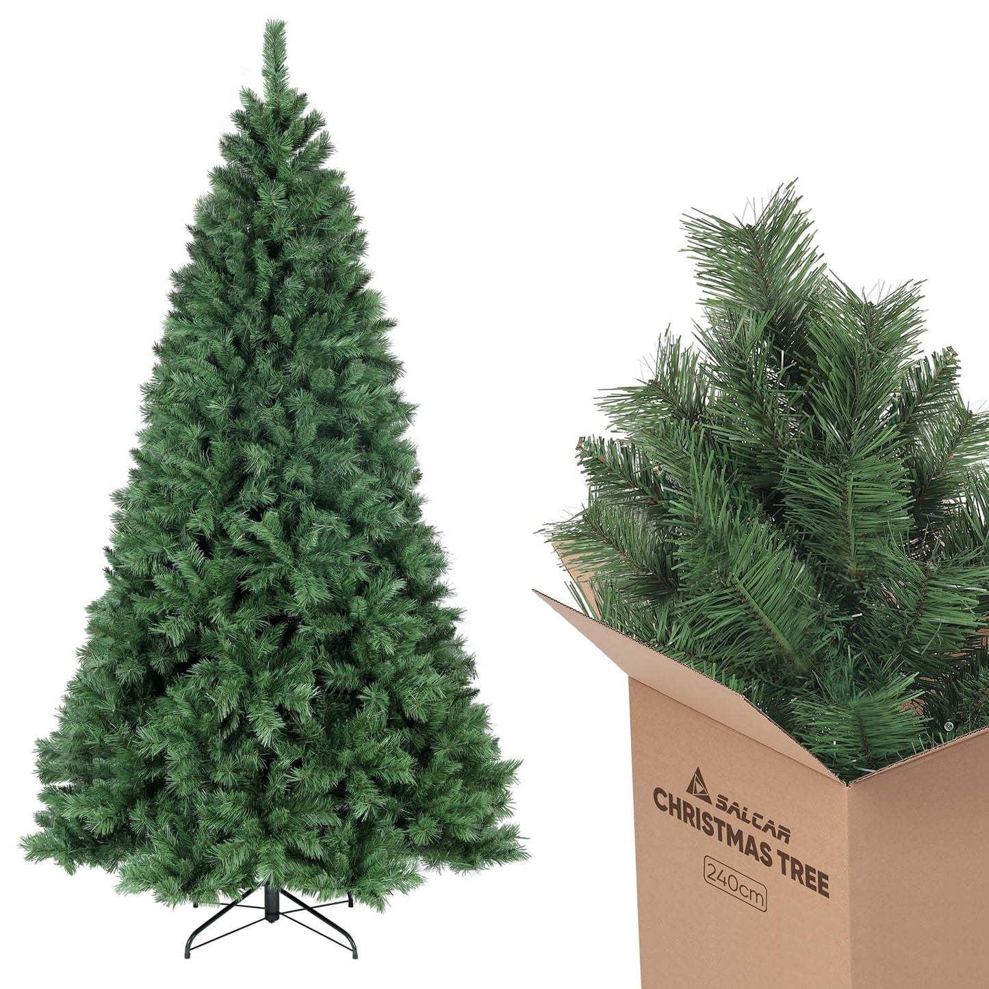 SALCAR Artificial Christmas tree, 60 cm - 270 cm