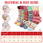 Airabc 5 Pairs of Women's Thermal Socks, Warm Winter Socks, Colourful Cosy and Breathable
