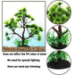Pack of 10 Artificial Plants Aquarium Decoration Green Plastic Plants