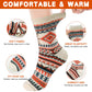 Airabc 5 Pairs of Women's Thermal Socks, Warm Winter Socks, Colourful Cosy and Breathable