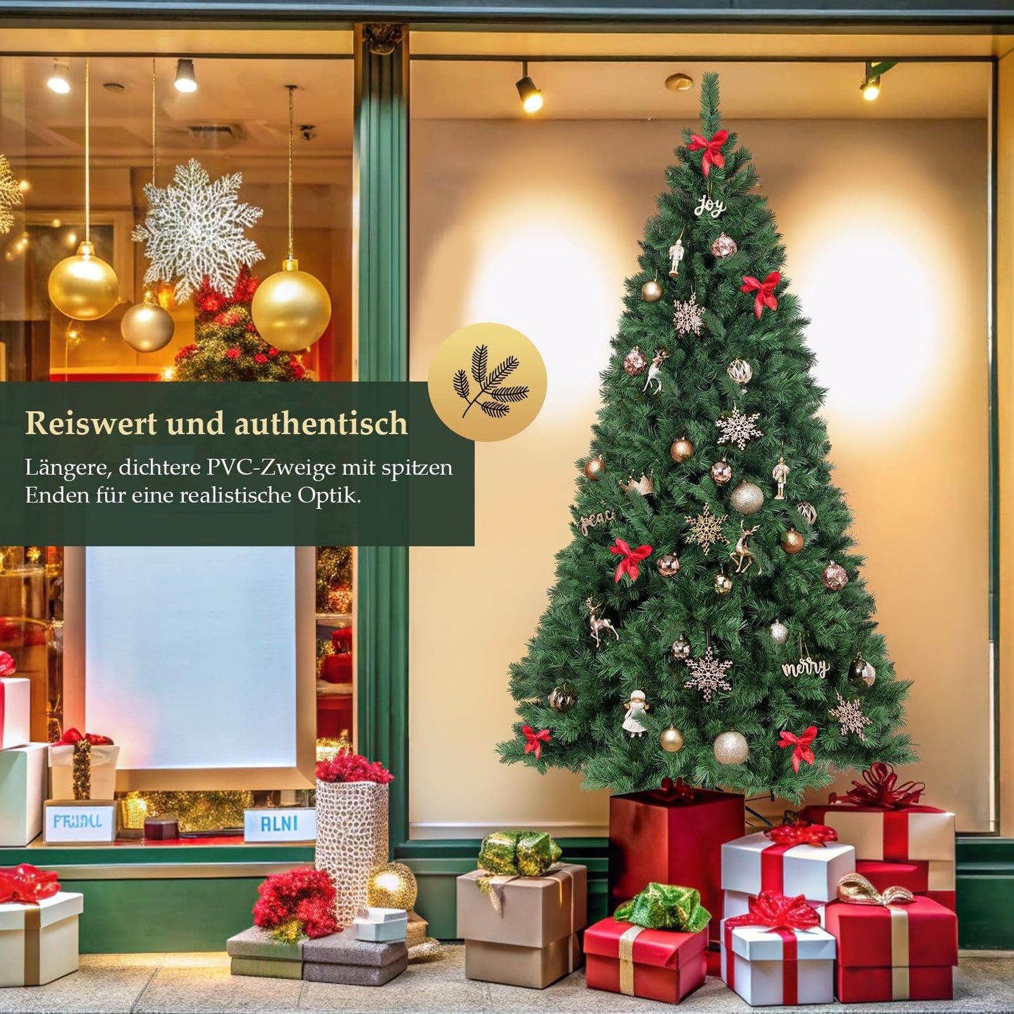 SALCAR Artificial Christmas tree, 60 cm - 270 cm