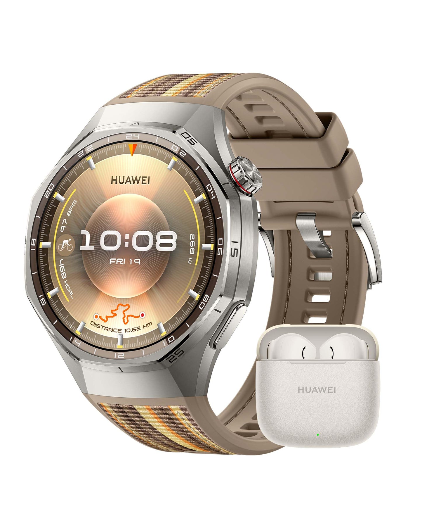 HUAWEI Watch GT 6 Pro Smartwatch, GPS, ECG, 1.47 Inch AMOLED Display, Up to 21 Days Battery, Comprehensive Bicycle Features, 100+ Sports Modes, Compatible with Android & iOS