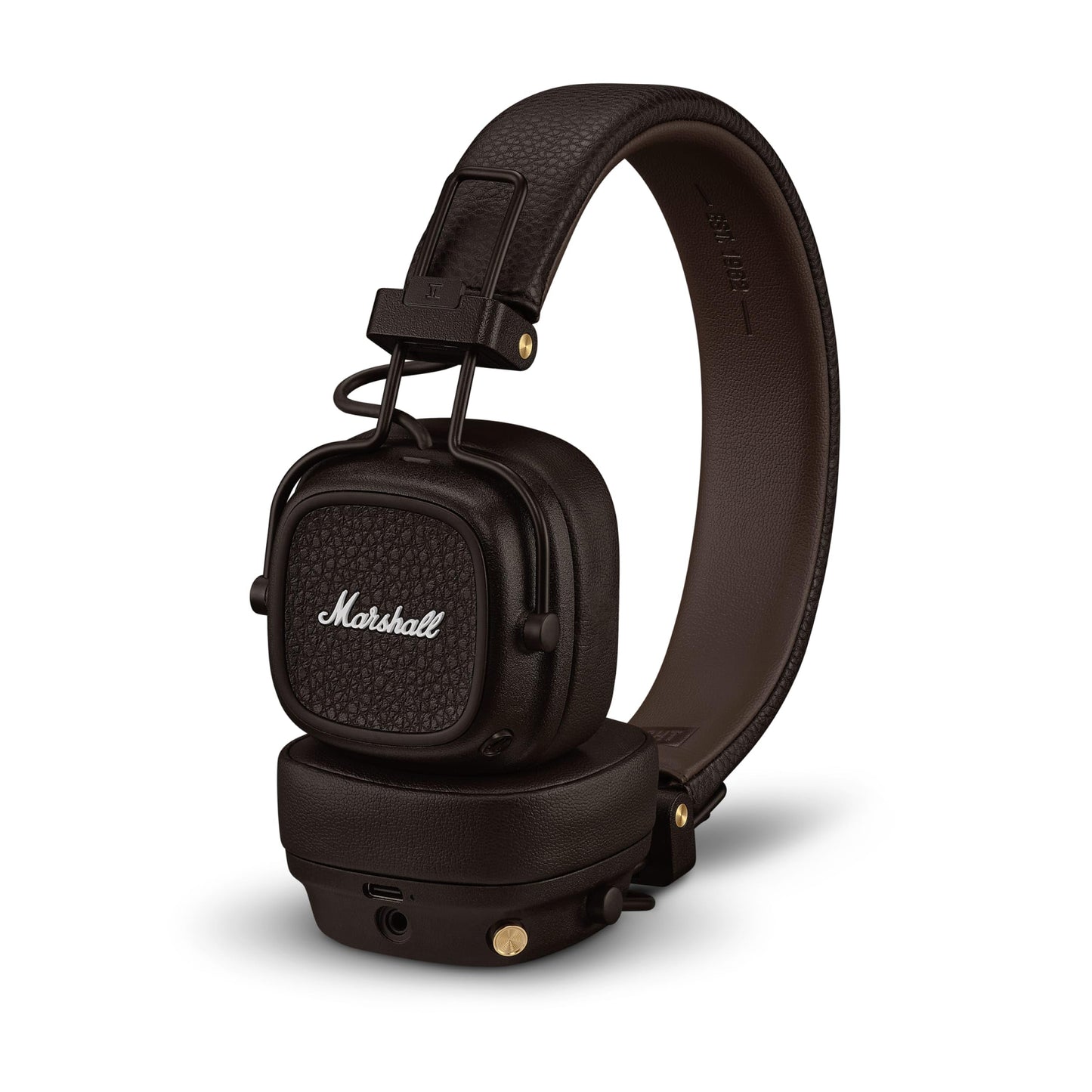 Marshall Major V Bluetooth Headphones, 100 Hours Playtime - Black