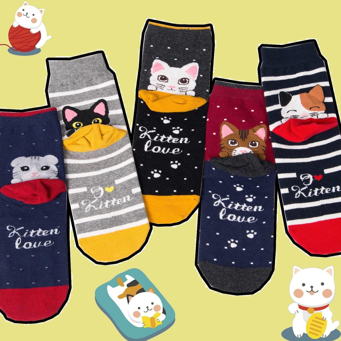 Women's One Size Socks Komfort