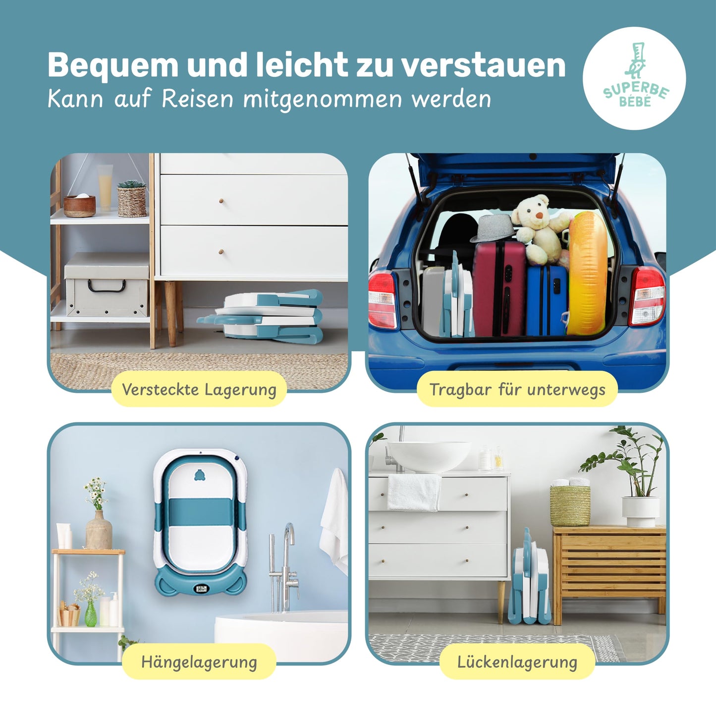 Faltbar Baby Badewanne Mit Rutschfestem Badewannensitz