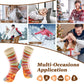 Airabc 5 Pairs of Women's Thermal Socks, Warm Winter Socks, Colourful Cosy and Breathable