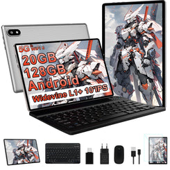 Tablet 11 Zoll Android mit, 24GB RAM 256GB ROM TF 1TB, Octa-Core, GMS, 5G WiFi 6, Bluetooth 5.0