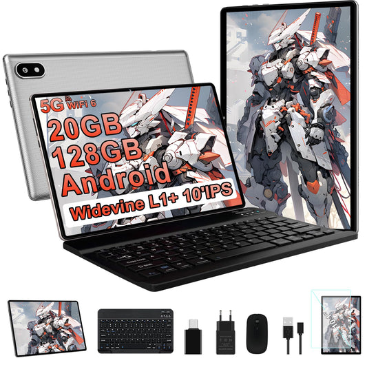 Tablet 11 Zoll Android mit, 24GB RAM 256GB ROM TF 1TB, Octa-Core, GMS, 5G WiFi 6, Bluetooth 5.0