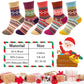 Airabc 5 Pairs of Women's Thermal Socks, Warm Winter Socks, Colourful Cosy and Breathable