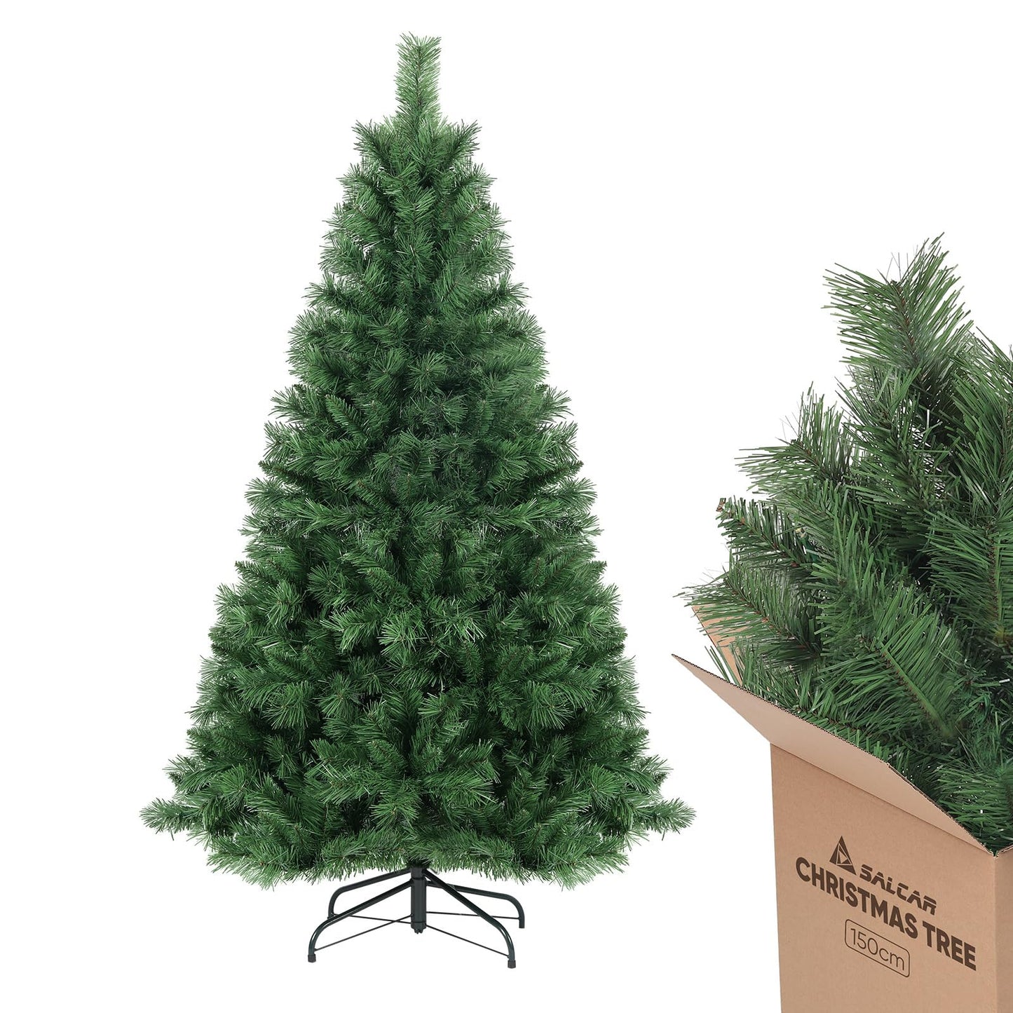 SALCAR Artificial Christmas tree, 60 cm - 270 cm