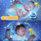 Sternenhimmel Projektor Kinder mit 15 Film, Nachtlicht Baby,Bluetooth,LED Projektor Sternenhimmel Nachttischlampe Kinder