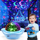 Sternenhimmel Projektor Kinder mit 15 Film, Nachtlicht Baby,Bluetooth,LED Projektor Sternenhimmel Nachttischlampe Kinder