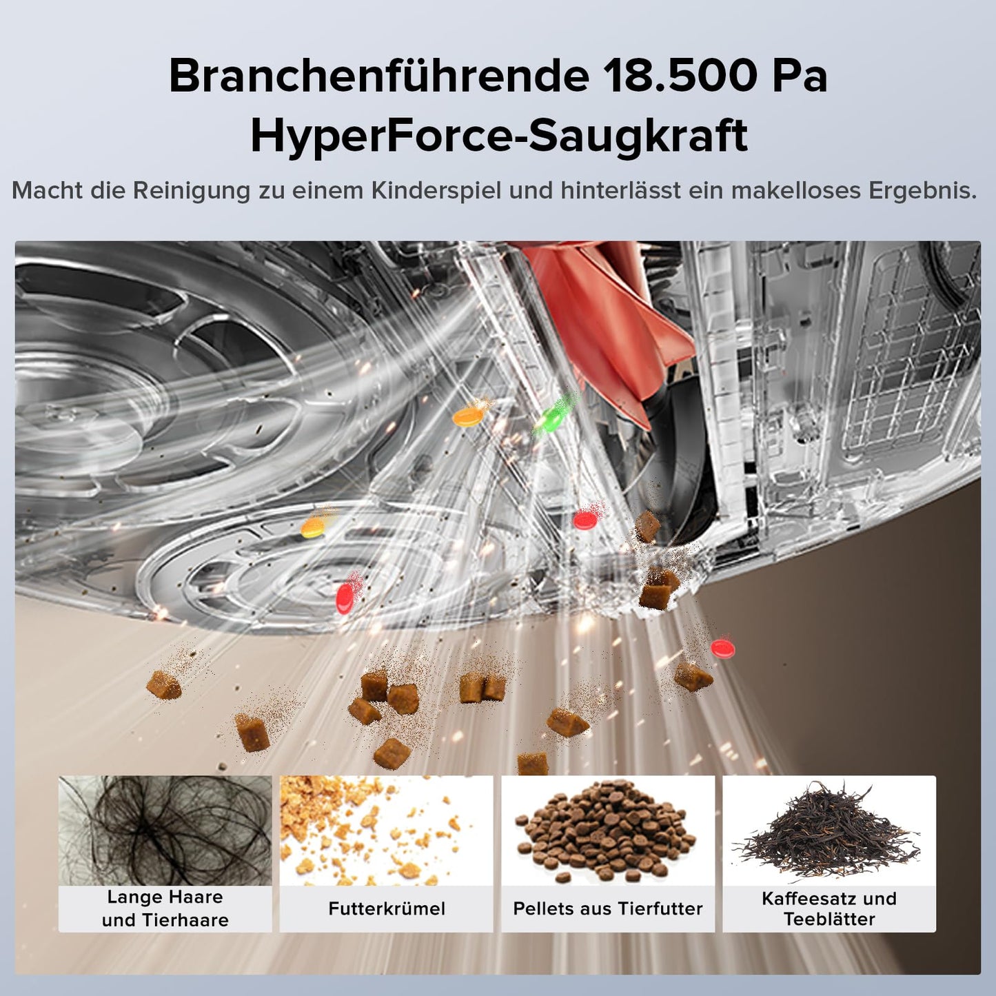 roborock Qrevo Edge Robot Vacuum Cleaner with Mop Function, Edge Cleaning, Heatable Mop, 75°C Hot Water