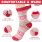 Airabc 5 Pairs of Women's Thermal Socks, Warm Winter Socks, Colourful Cosy and Breathable