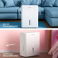 Luftentfeuchter, Dehumidifier 10 L/24 hr, Room Size Approx. 50 m³ (20 m²), LED Display