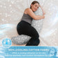 Nursing Pillow, Versatile Plus Size Positioning Pillow, Pregnancy Pillow for Baby and Adults, Side Sleeper Pillow with Washable