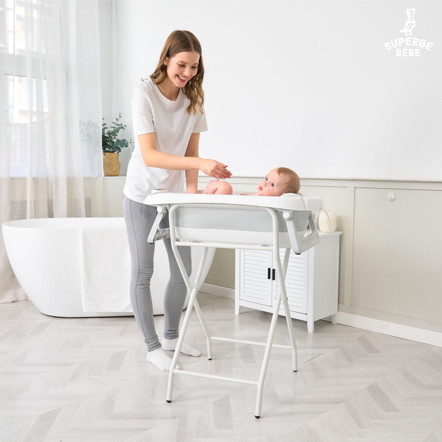 Faltbar Baby Badewanne Mit Rutschfestem Badewannensitz