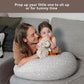Nursing Pillow, Versatile Plus Size Positioning Pillow, Pregnancy Pillow for Baby and Adults, Side Sleeper Pillow with Washable
