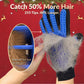 Pet Grooming Glove, Gentle Deshedding Brush - Efficient Pet Hair Remover Glove