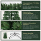 SALCAR Artificial Christmas tree, 60 cm - 270 cm