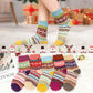 Airabc 5 Pairs of Women's Thermal Socks, Warm Winter Socks, Colourful Cosy and Breathable