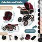 Kesser® Loops 3-in-1 Combination Pram, Complete Set Including Baby Tub & Buggy Sports Seat & Baby Car Seat, Full Rubber Tyres